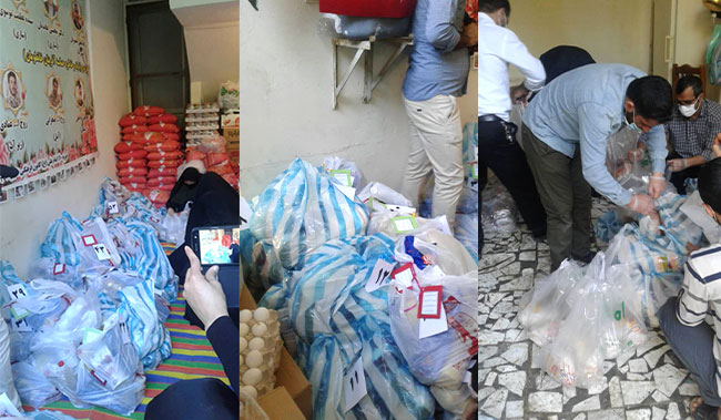 کمک های خیرین در راستای طرح یاری مومنانه امدادگران خراسان جنوبی
