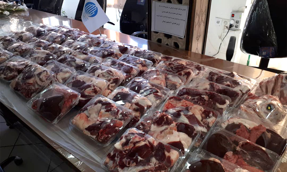 ۱۲۰۰ خانواده از احسان خیریه امدادگران برخوردار شدند